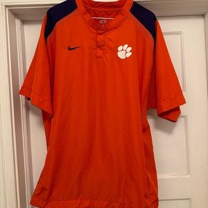 Clemson Nike Hot Coaches Jacket with Kangaroo Pocket size L